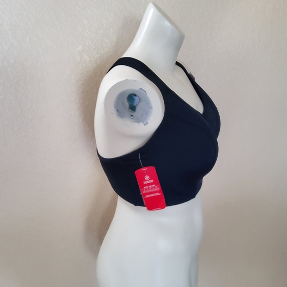 BCG Plus Size High Impact Sports Bra 42DD 40DD 42D Black | NWT - Picture 4 of 13